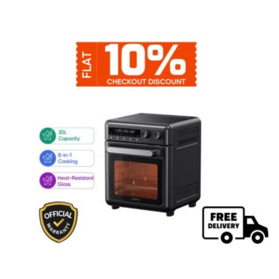 Oraimo BakeAir Pro 20L 8-in-1 Air Fryer Oven (OAO-561A)