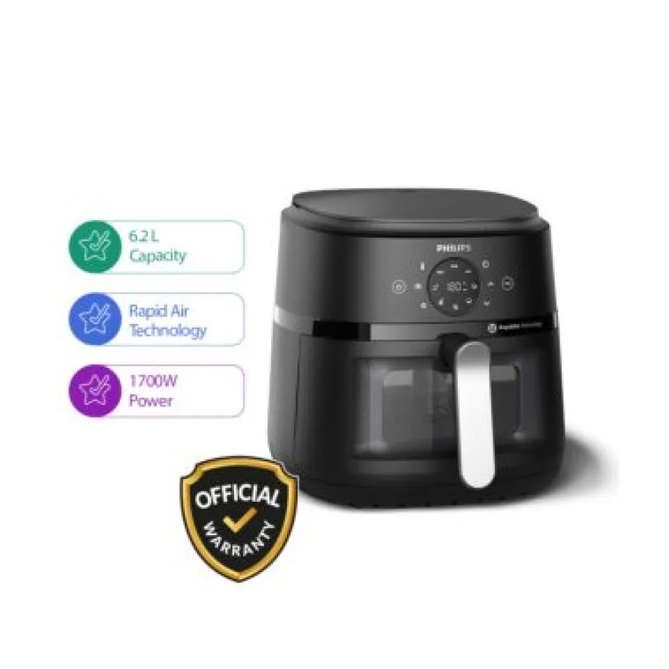 Philips 6.2L Digital Display Air Fryer (NA231) 