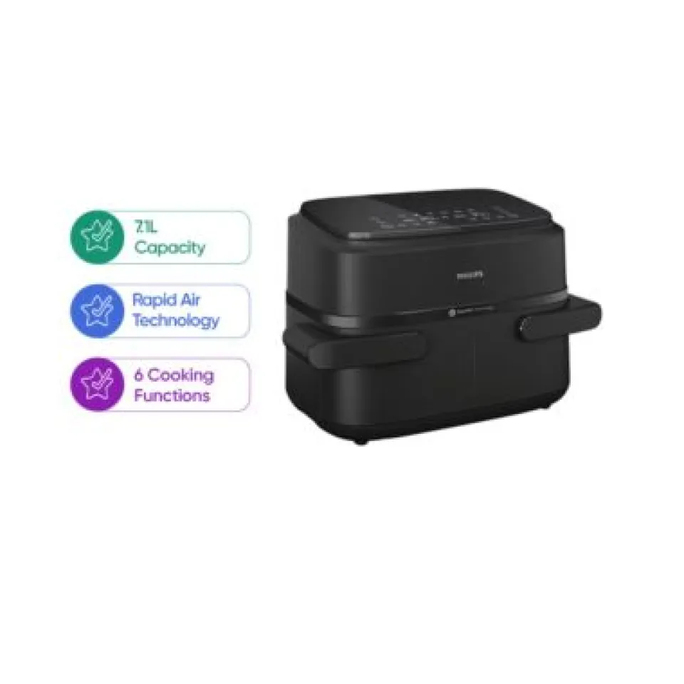 Philips 7.1L Dual Basket Air Fryer (NA150/09)