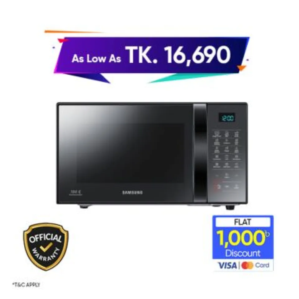 Samsung 21L Convection Microwave Oven (CE76JD-M/D2)