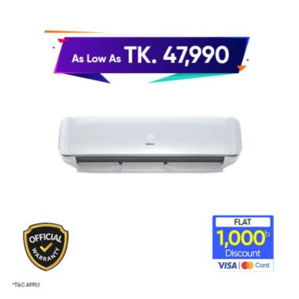Minister Split 1.5 Ton Inverter Air Conditioner (INV-M18K410GE-FC)
