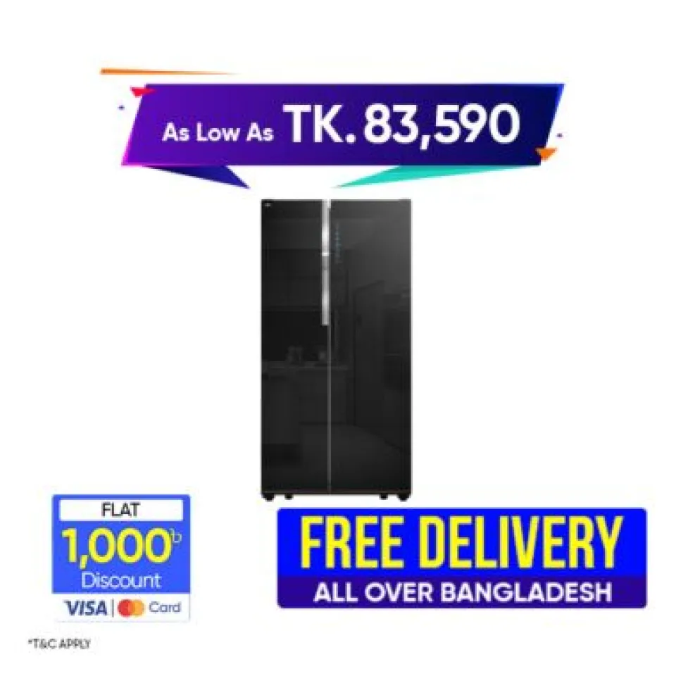 Walton 563 Litres Intelligent Inverter Refrigerator (WNI-5F3-GDEL-DI)