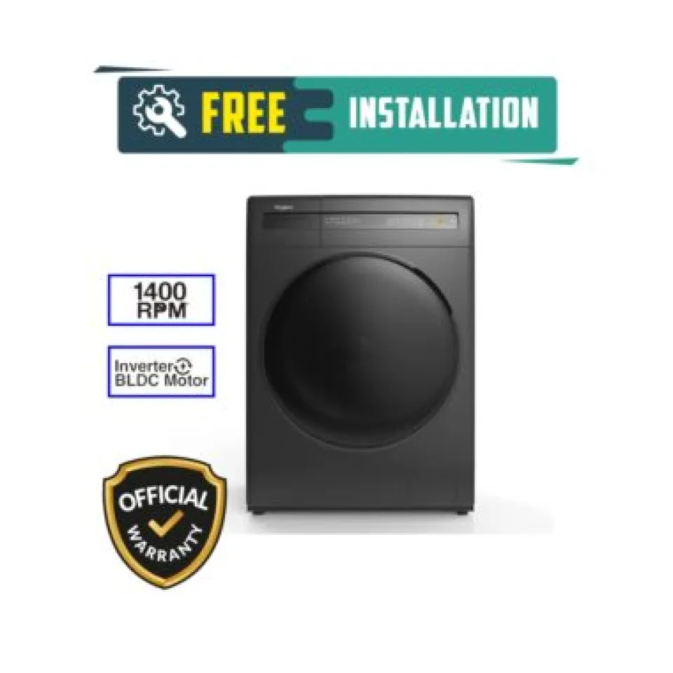 Whirlpool 11Kg Washer & Dryer Front Load Washing Machine (WDC11704RG-D)